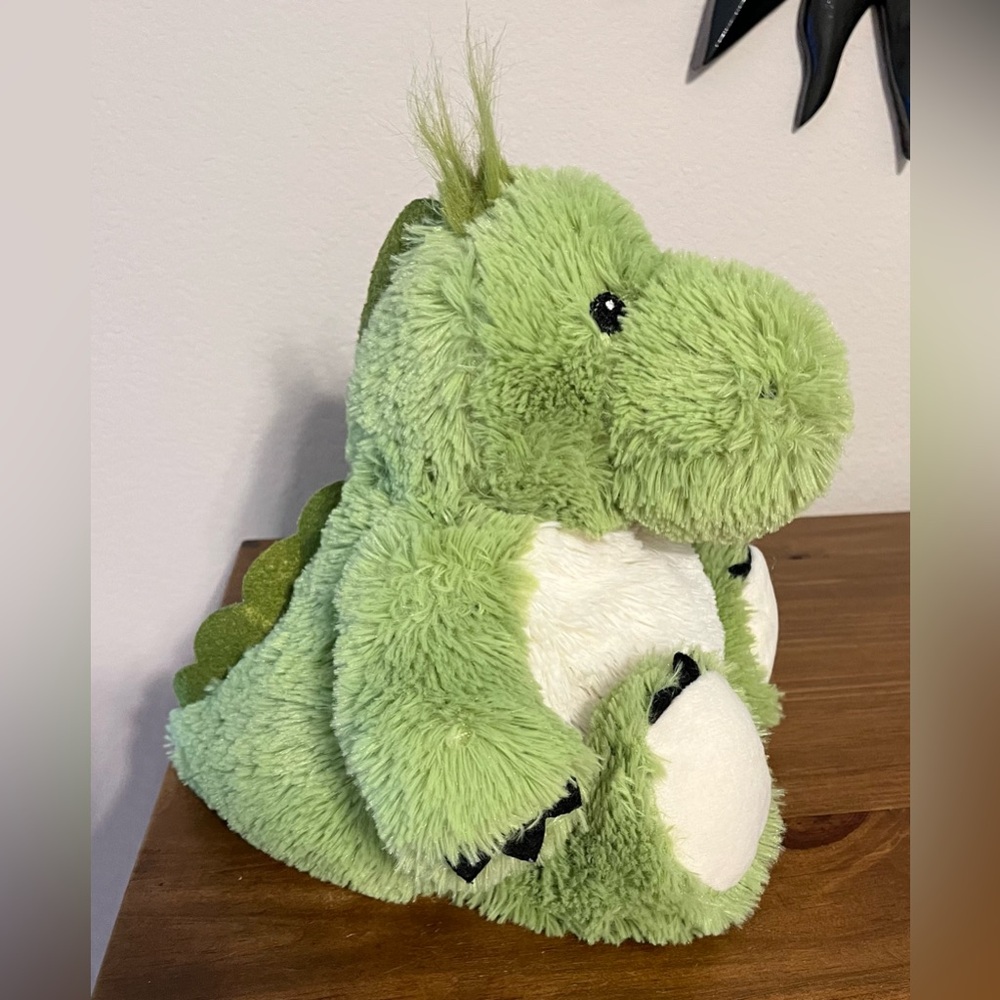 Dinosaur Warmies Scented with Dry French Lavender 
Perfectly Weighted Plush